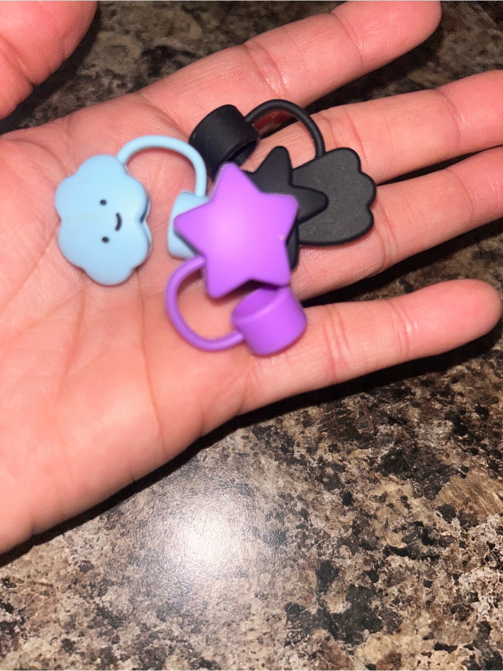 Silicone Star & Cloud Cable Protectors - Picture 2 of 2